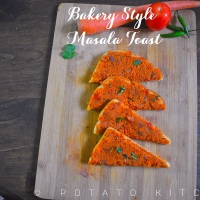 Bakery style Masala Toast | Iyengar Bakery Toast