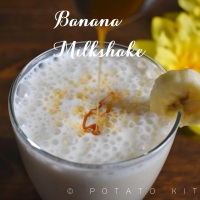 Banana Milkshake | Easy and Healthy Banana Smoothie
