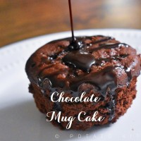 Eggless Chocolate Mug Cake | 1 Minute Microwave Mug Cake